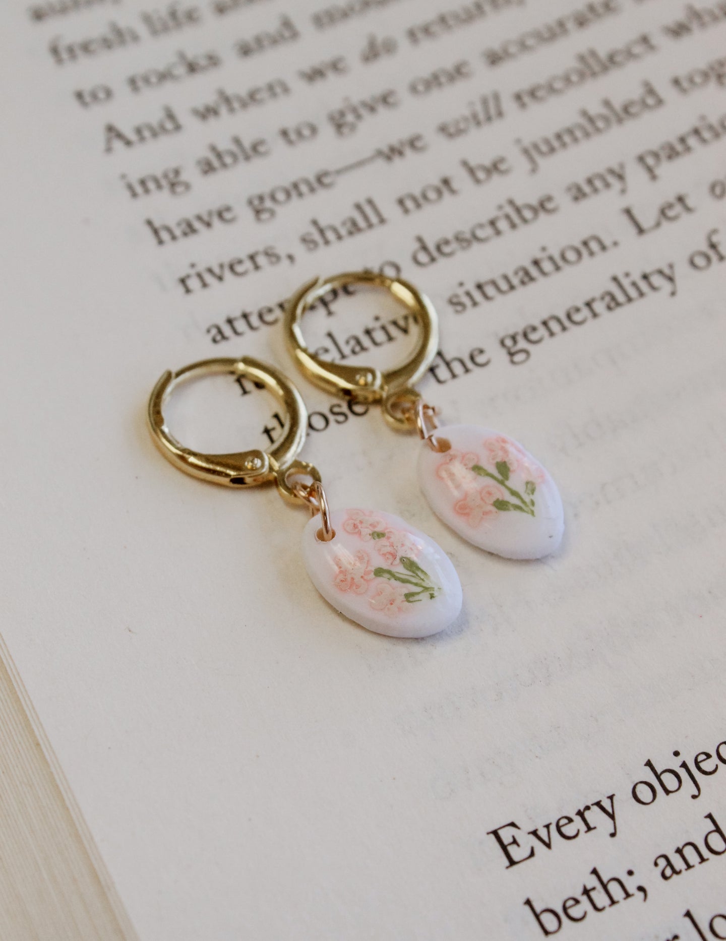 “Ophelia” - Hand-painted Petunias